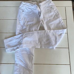 Abercrombie white jeans